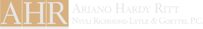 Ariano, Hardy, Ritt, Nyuli, Richmond, Lytle & Goettel, P.C.